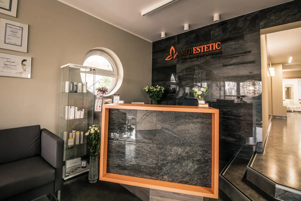 Recepcja Centrum Medestetic